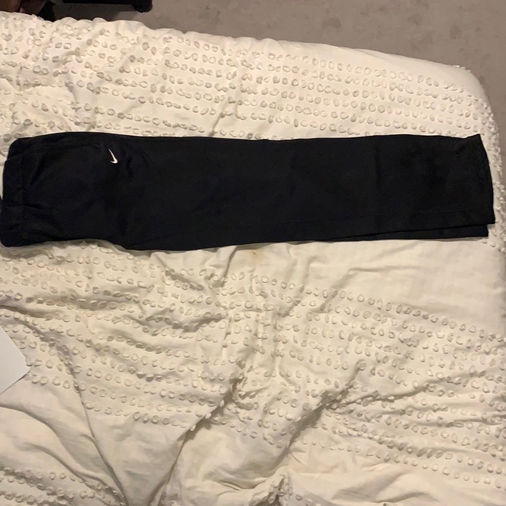 Black Nike drift sweatpants